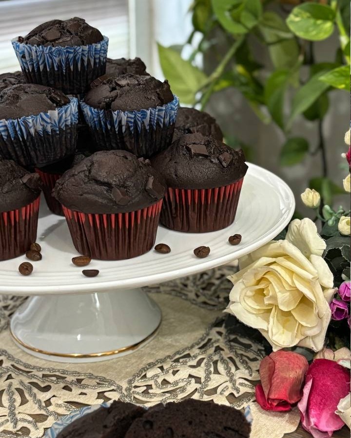 عکس مافین شکلاتی