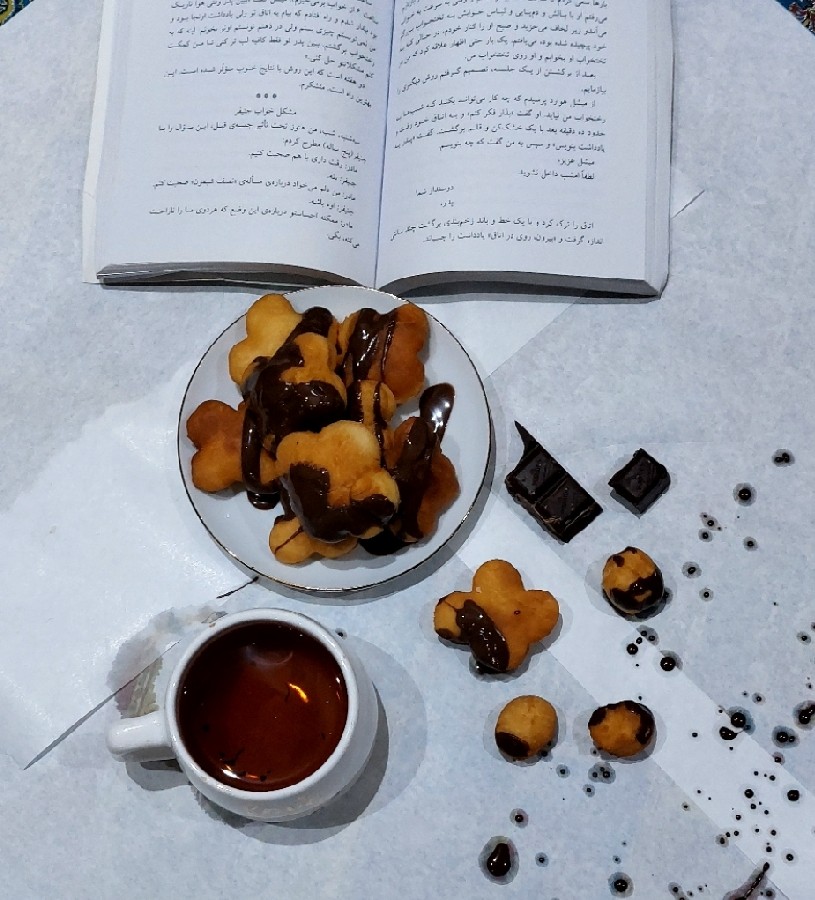عکس پیراشکی ماست فوری