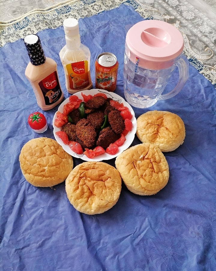عکس کوکوی عدس و مرغ 