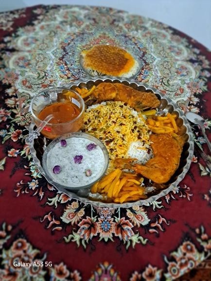 عکس زرشک پلوبامرغ