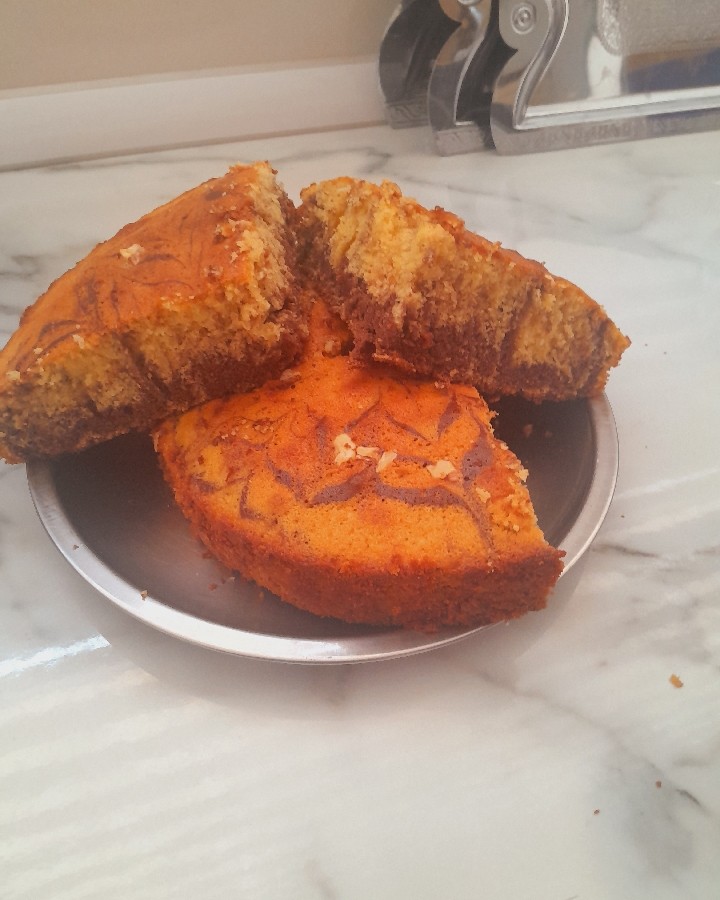 عکس کیک زبرا