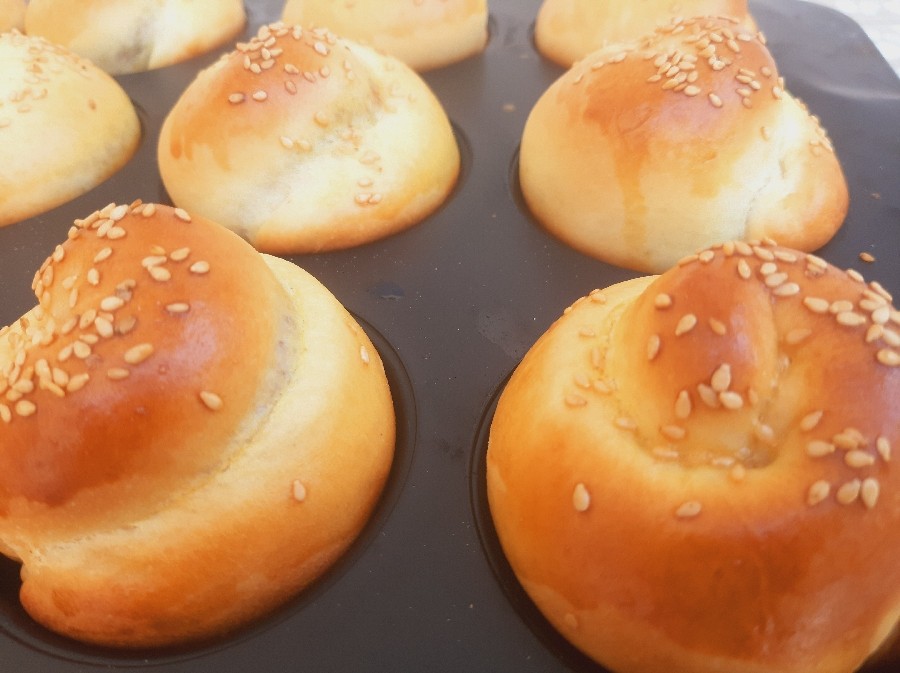 عکس نان مغزدار مافین سیب