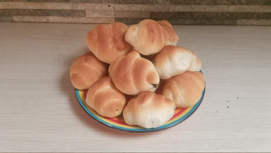 عکس نان کروسان