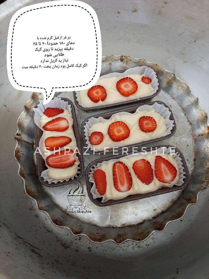 عکس پای توت فرنگی کرمدار