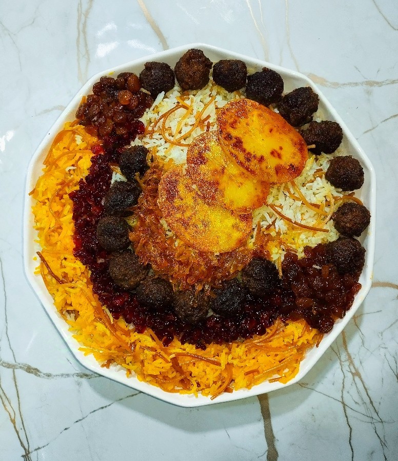 عکس رشته پلو