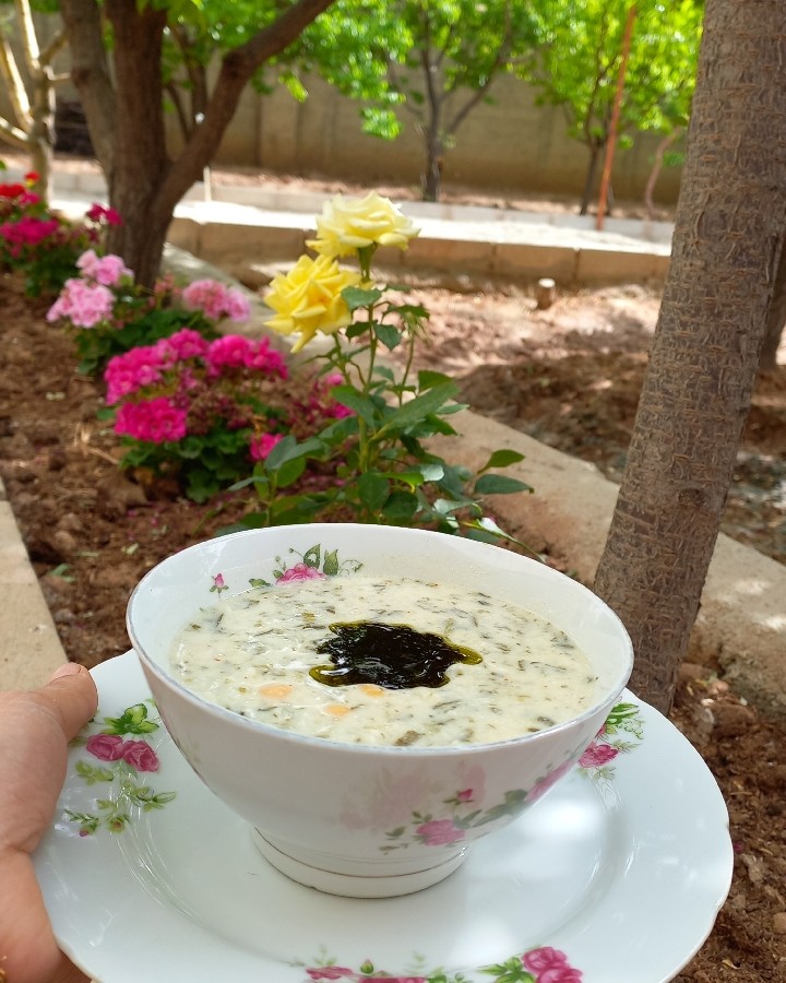 عکس آش دوغ اردبیل