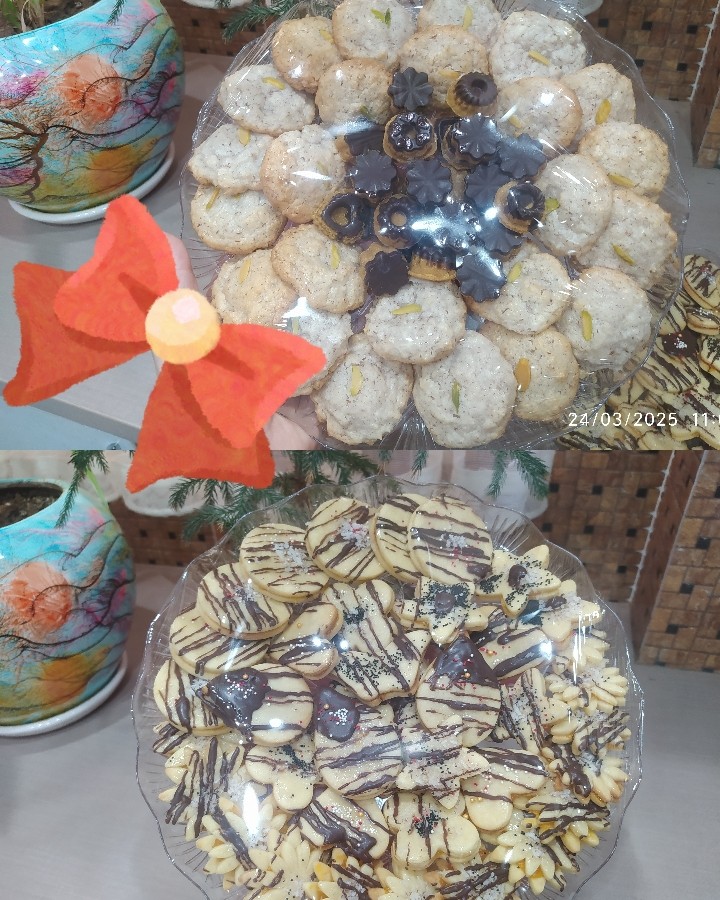 عکس شیرینی خونگی عید ۱۴۰۴
