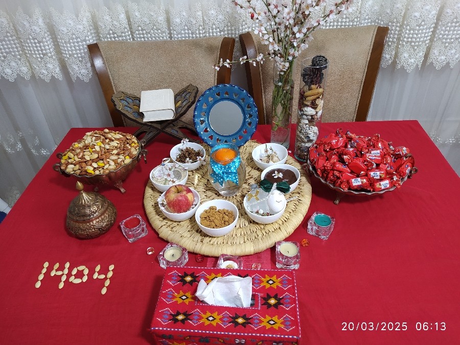 عکس سفره هفت سین ۱۴۰۴