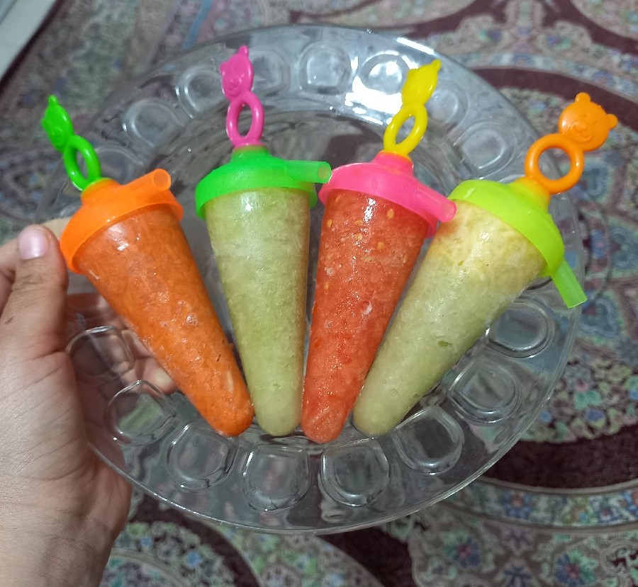 عکس بستنی میوه ای
