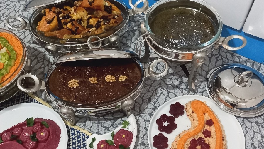 عکس فسنجان و قرمهسبزی و اکبر جوجه