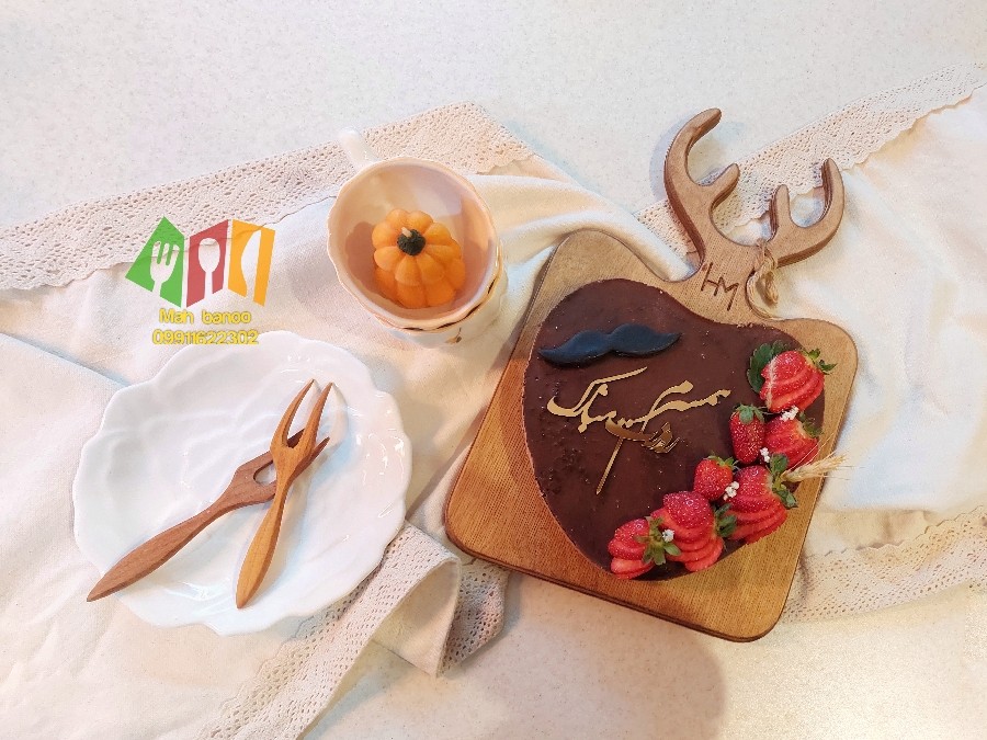 عکس چیز کیک شکلاتی 