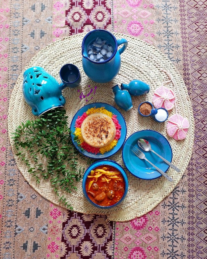 عکس سفره ی سنتی