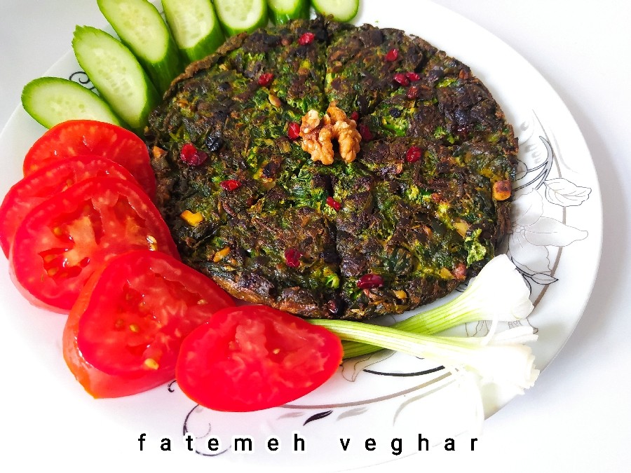 عکس کوکو سبزی