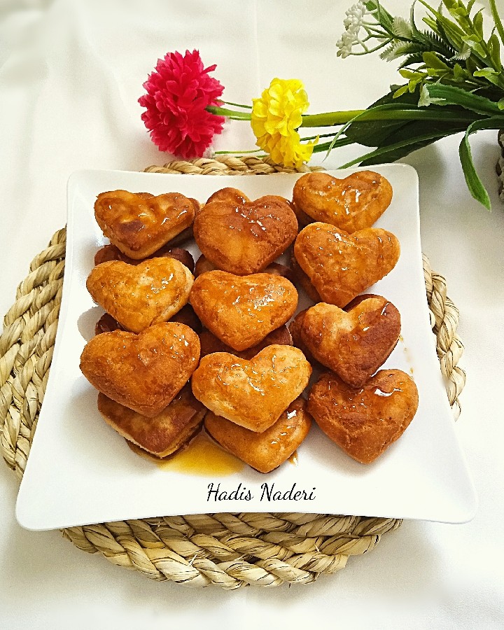 عکس #باقلوای_قلبی