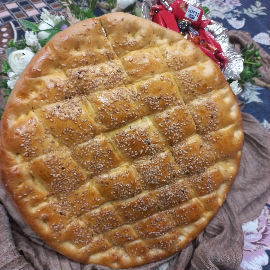 عکس نان پیده ترکی (لطفا ورق بزنید)