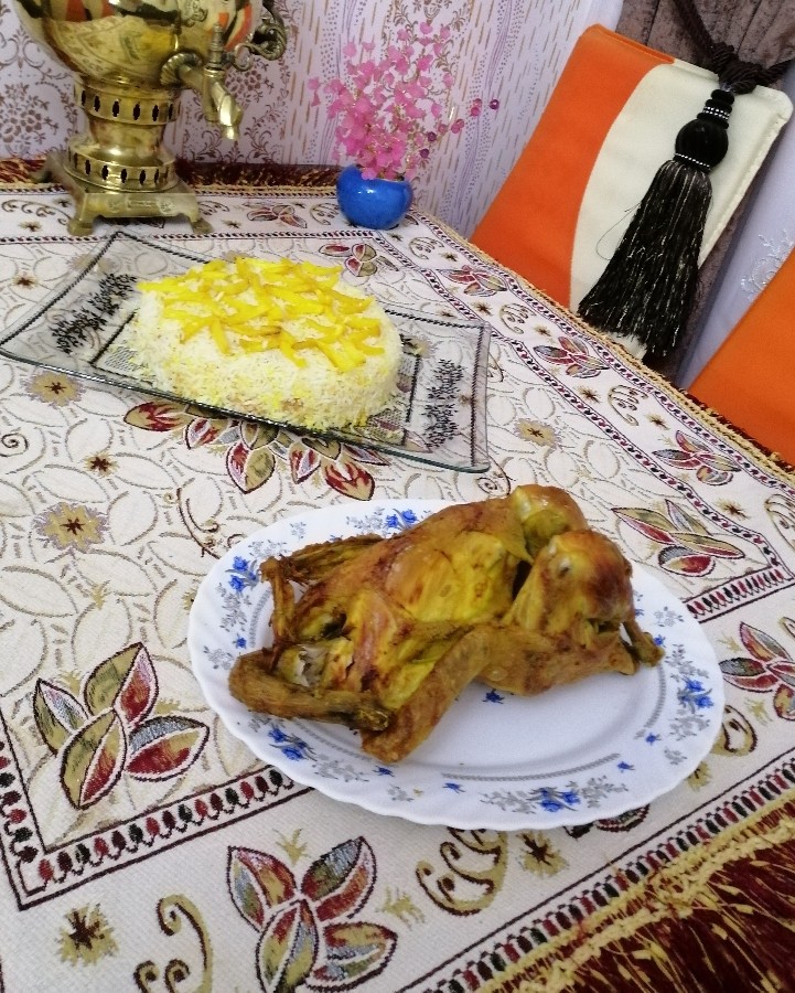 عکس مرغ بریونی