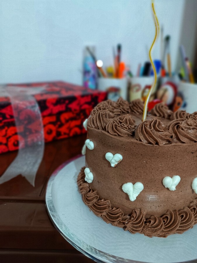 عکس کیک شکلاتی