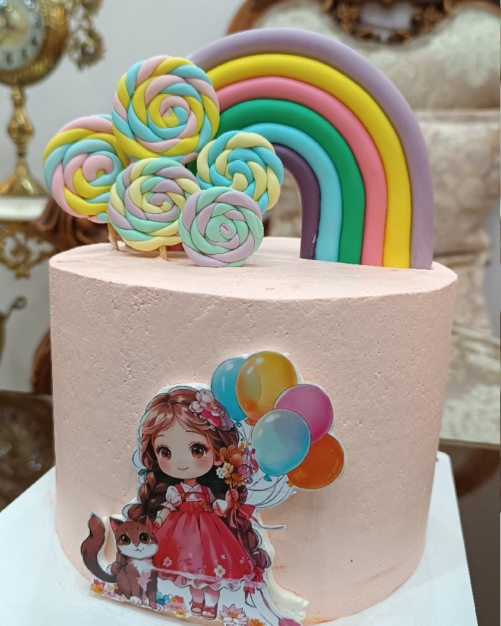 عکس کیک اسفنجی قنادی
