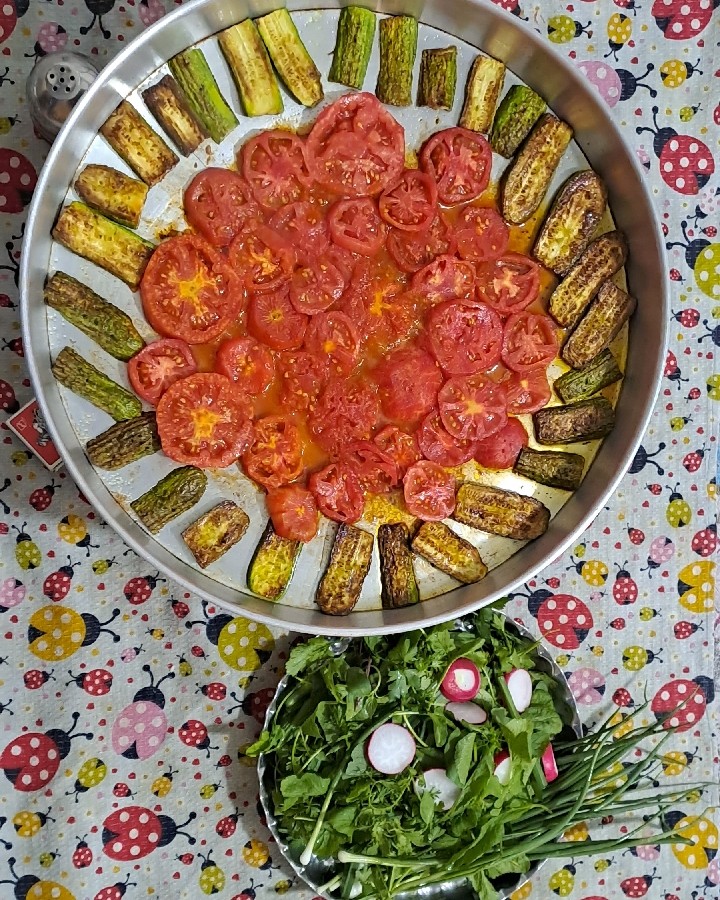 عکس یک غذای ساده 