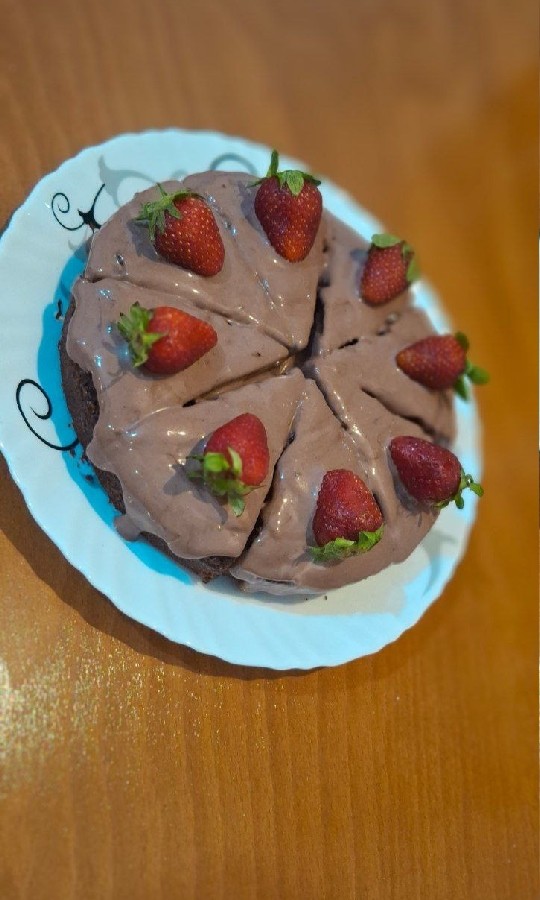 عکس کیک شکلاتی