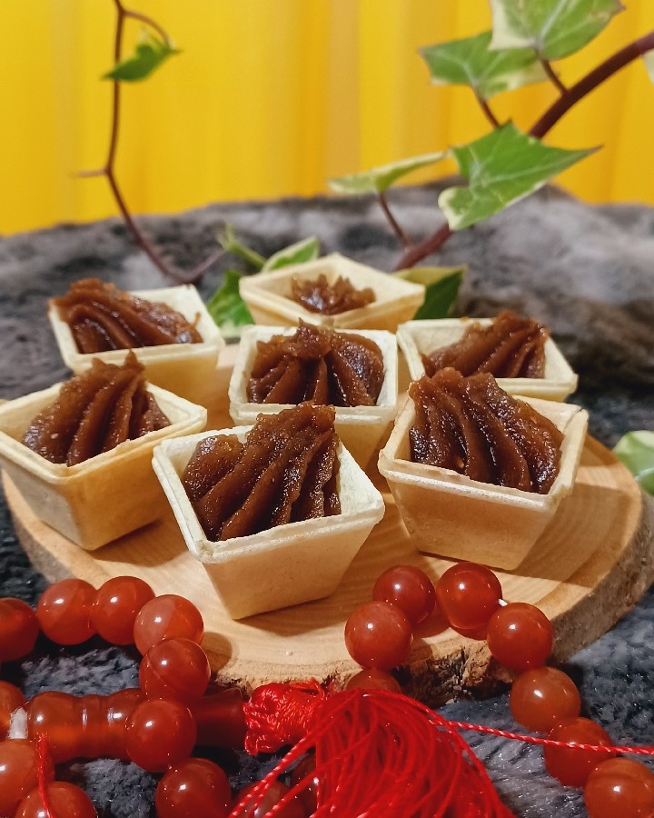 عکس حلوا نسکافه ای
