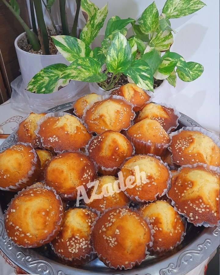 عکس کیک یزدی با تنور گازی