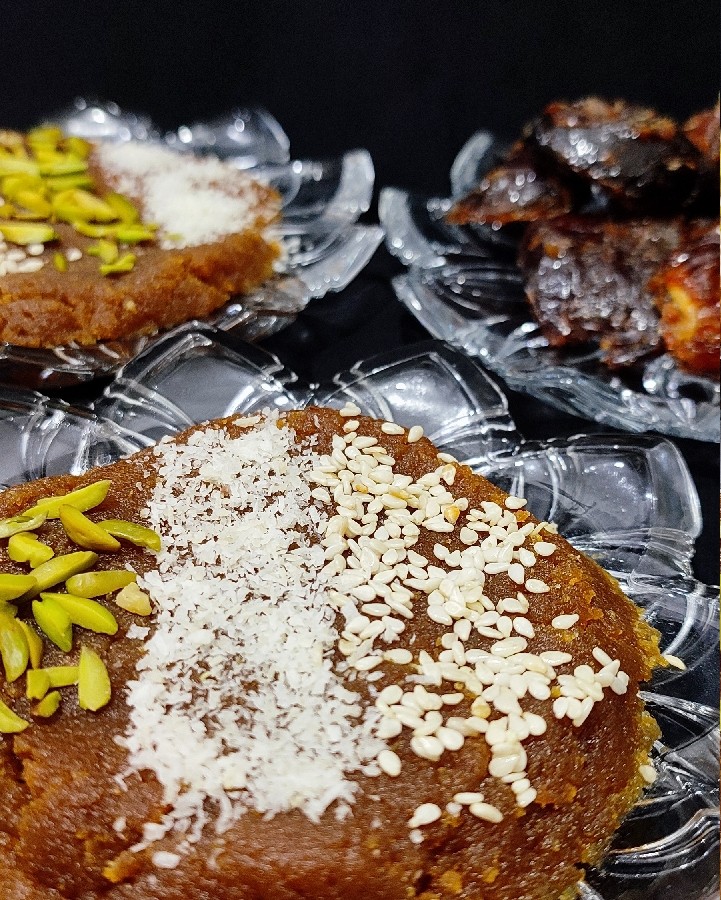 عکس حلوا شیره انگور