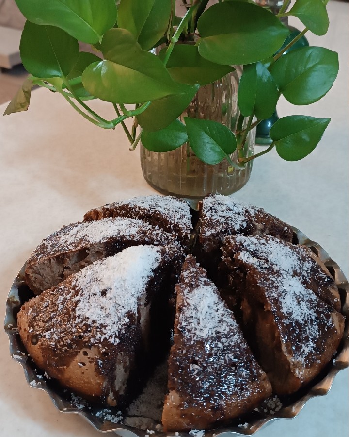 عکس کیک شکلاتی قابلمه‌ای ?☺️