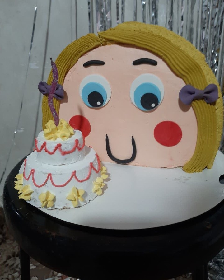 عکس کیک عروسکی