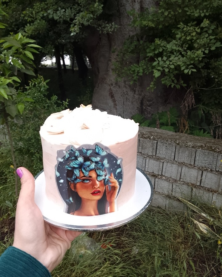 عکس کیک ساده