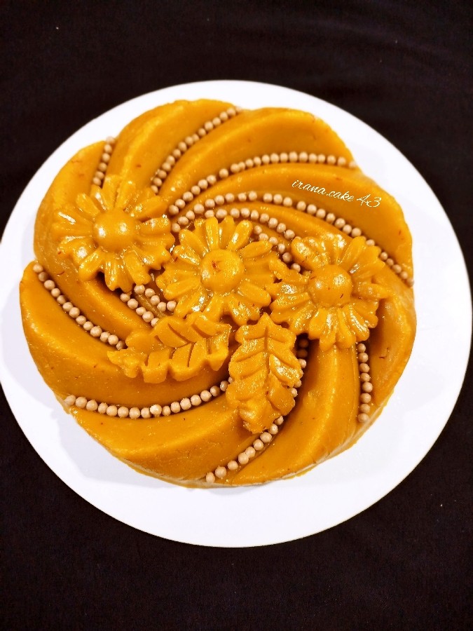 عکس حلوا سه آرد 