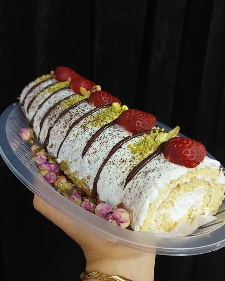 عکس رولت خامه ای