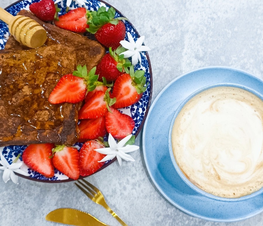 عکس نان تست فرانسوی 
فرنچ تست 
