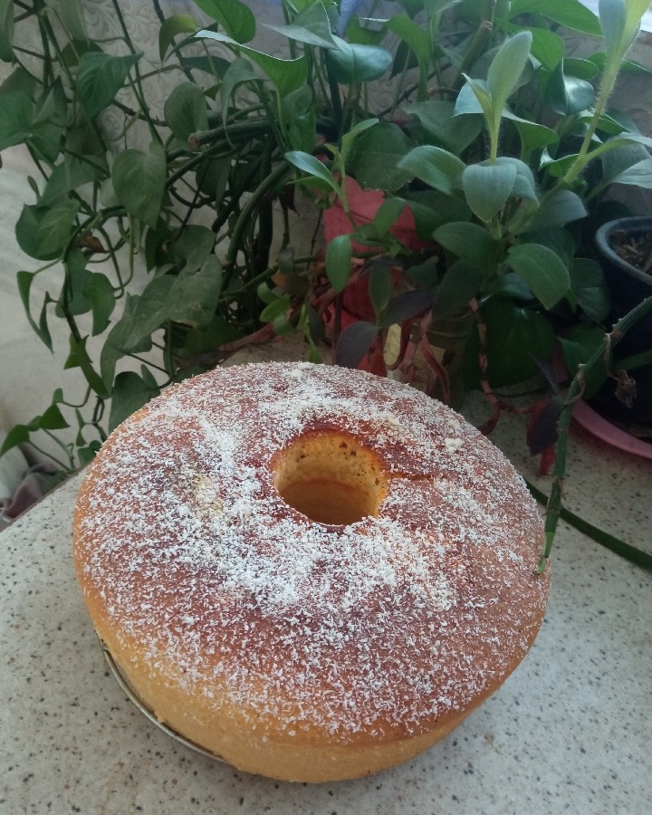 عکس کیک پنبه ای