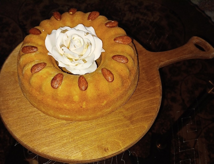 عکس کیک وانیلی