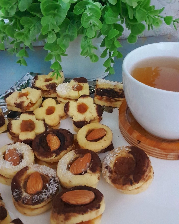 عکس شیرینی مربایی وبرنجی وگوشفیل بدون گلوتن