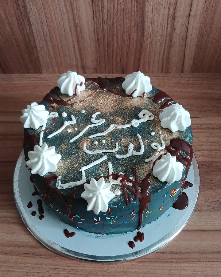 عکس کیک اسفنجی جادویی