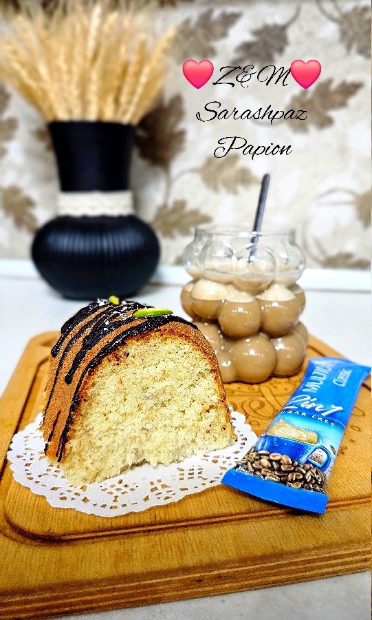 عکس کیک موزی