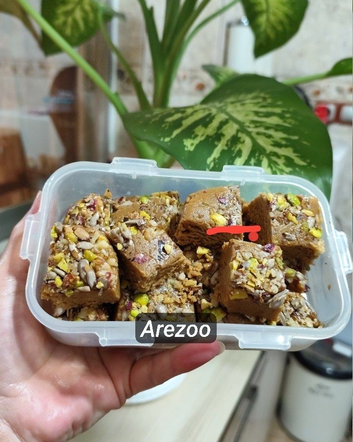 عکس حلوا رژیمی بسیار عالی و خوشمزه