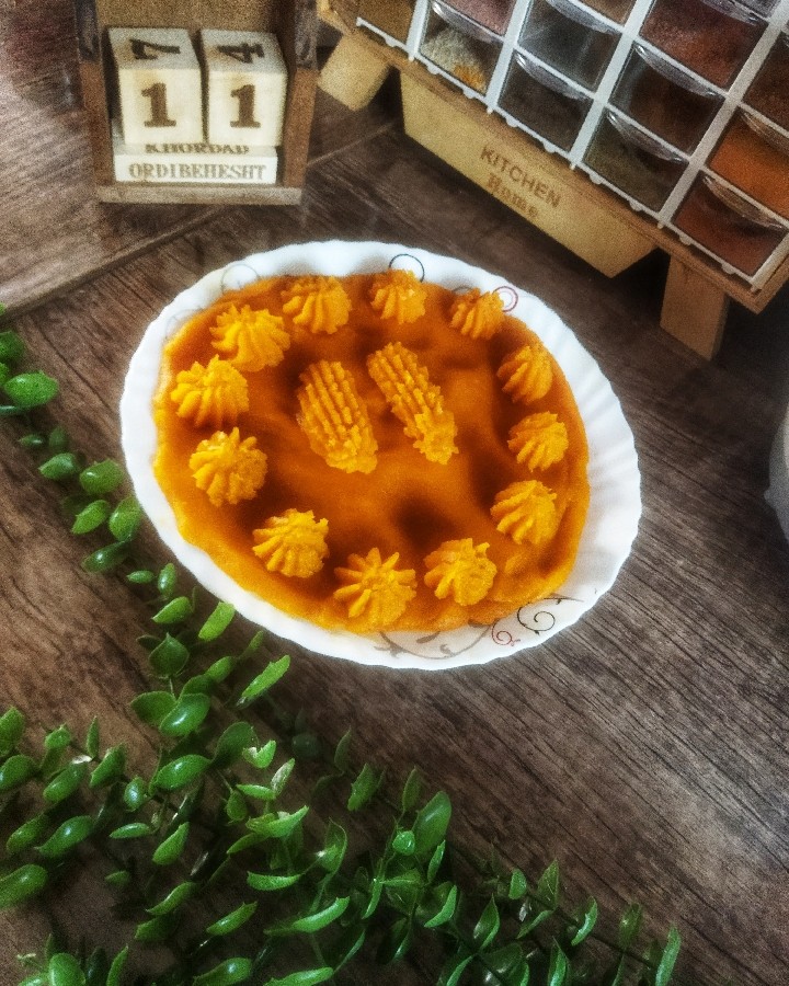 عکس حلوای هویج