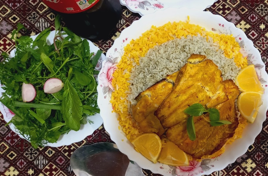 عکس ماهی پلو