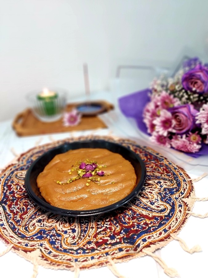 عکس حلوای شیرخشک