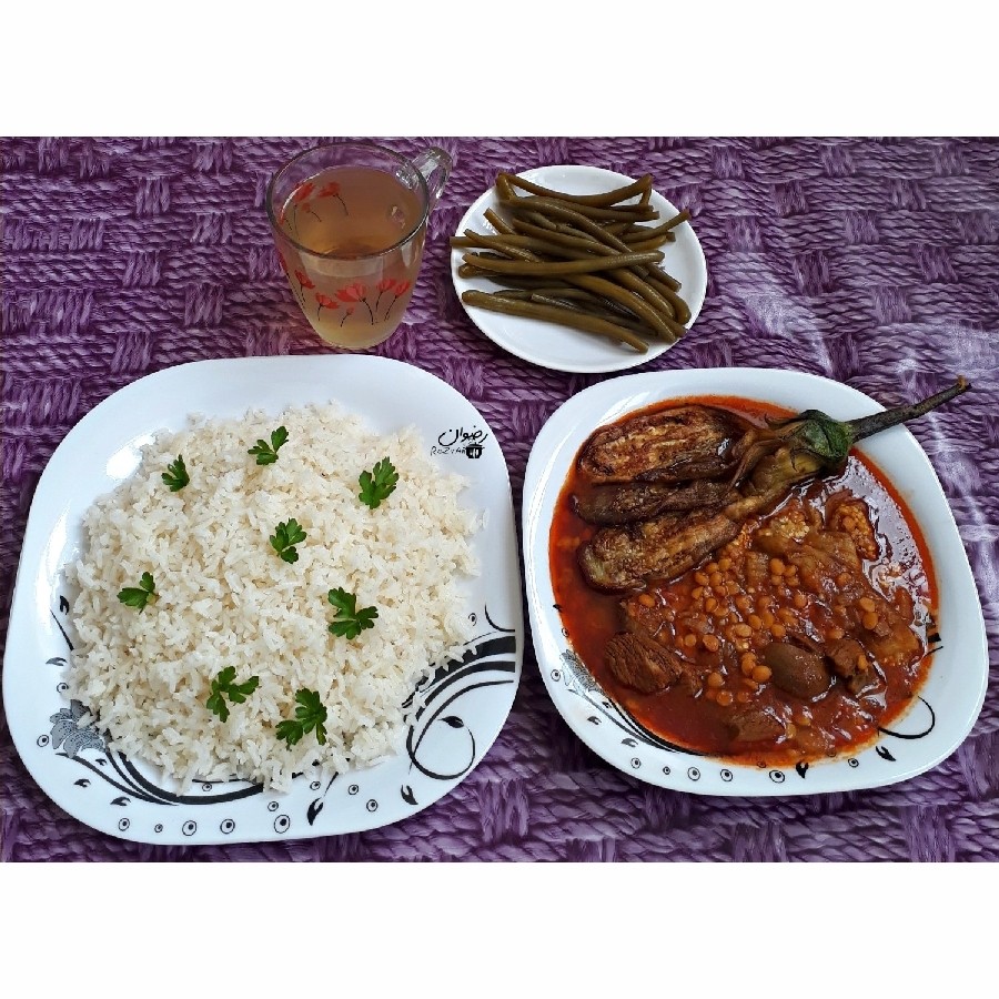 عکس ᩮᩛقیمه بادمجونᩏ