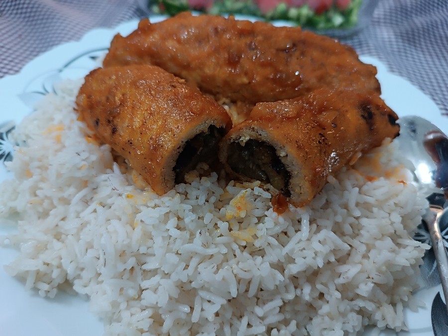 عکس رولت بادمجون