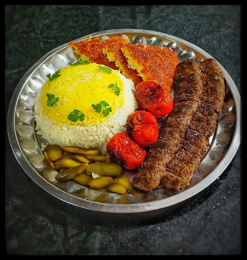 عکس کباب کوبیده تابه ای 
