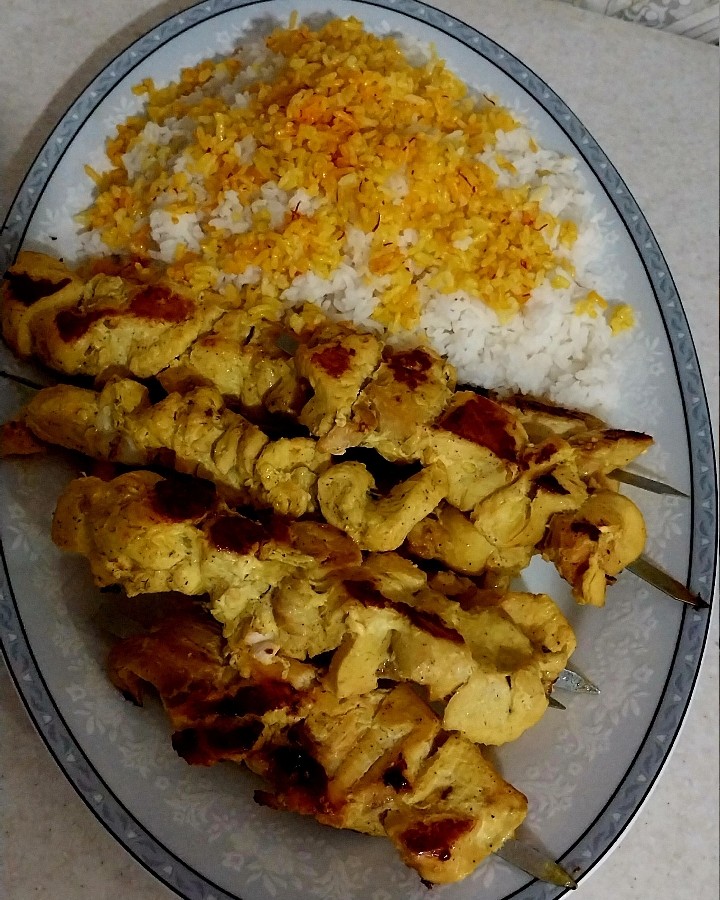 عکس جوجه کباب لاری