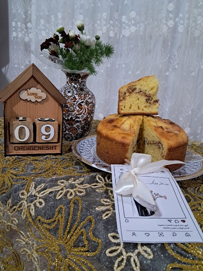 عکس کیک مغزدار ?