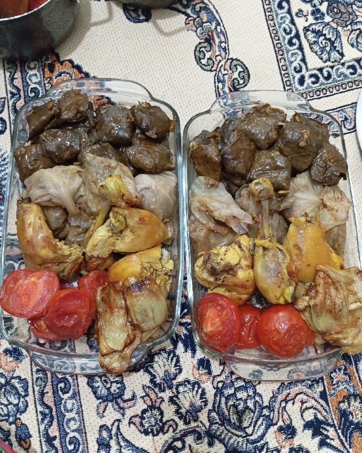 عکس دلمه مخلوط 