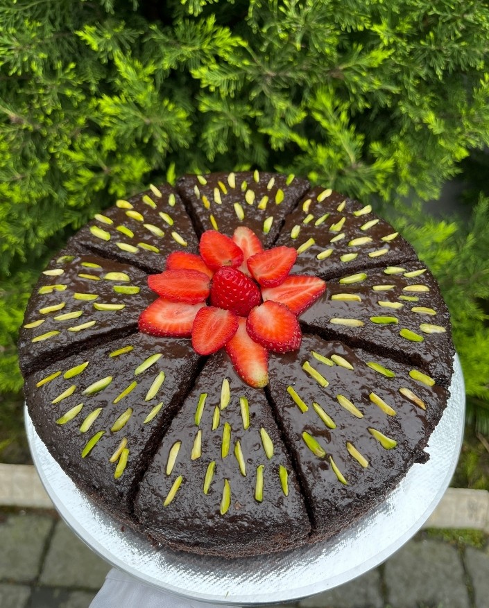 عکس کیک خیس