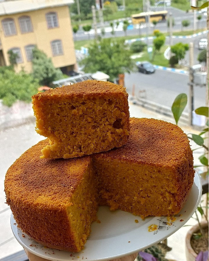 عکس کیک کدو حلوایی